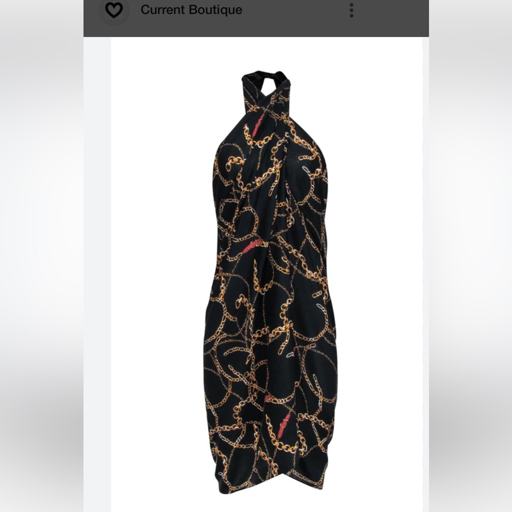 NWT-Walter Baker New Paradise Versatile Sarong Ibiza Chain Women’s Boho Dress